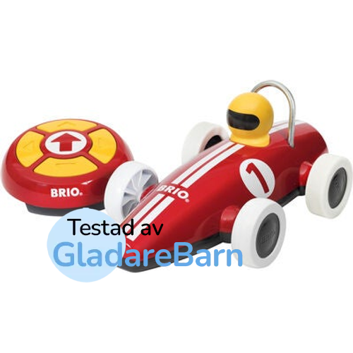 BRIO 30388 Race Car Radiostyrd Bil, Röd